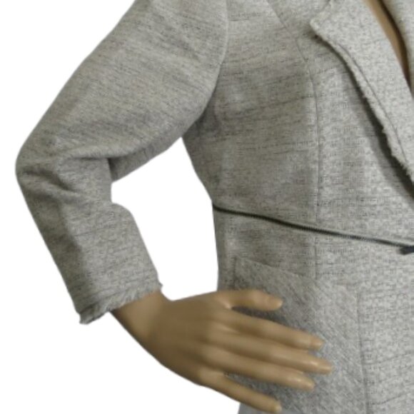 Classiques Entier Open Front Tweed Blazer - Picture 3 of 6